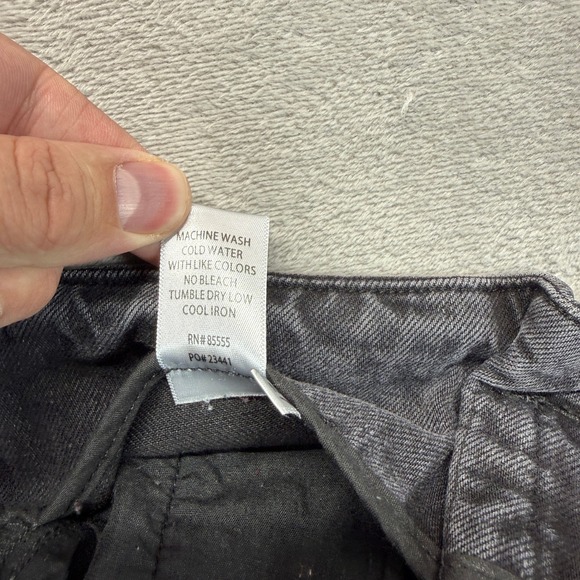 PISTOLA Jeans Women's 27 Windsor in Blackbird Wash High Waisted Pleated Denim - Picture 8 of 16